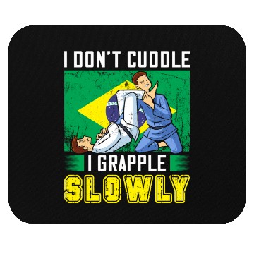 Discover Brazilian Jiu Jitsu Sarcastic Quote MMA BJJ Mouse Pads