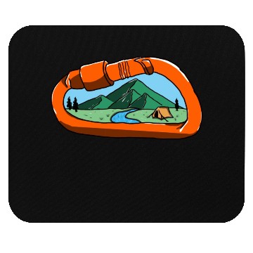 Discover Climb adventure art Mouse Pads