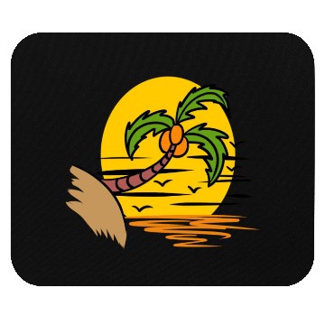 Discover sunset Mouse Pads