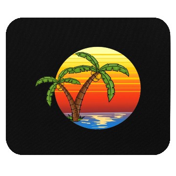 Discover beach Mouse Pads