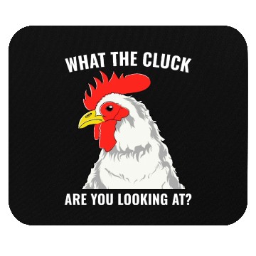 Discover Chicken Farmer Funny Backyard Chicken Farmer Mouse Pads