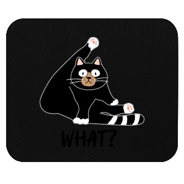 Discover What Stripper Black Cat Funny Design Mouse Pads