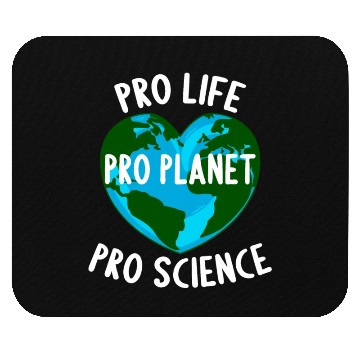 Discover Pro Life Pro Planet Pro Science Mouse Pads