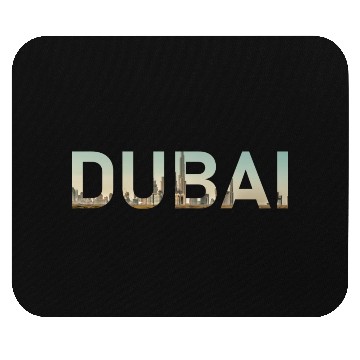 Discover Dubai Desert Skyline United Arab Emirates UAE Mouse Pads