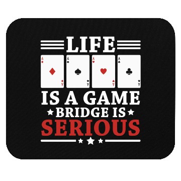 Discover Gambling Cards Poker Face Regulars' Table Mouse Pads