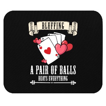 Discover Card Game Blackjack All In Mouse Pads