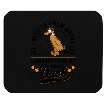 Discover Indian Runner Duck Running Mouse Pads