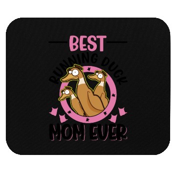 Discover Best Running Duck Mom Ever Mouse Pads