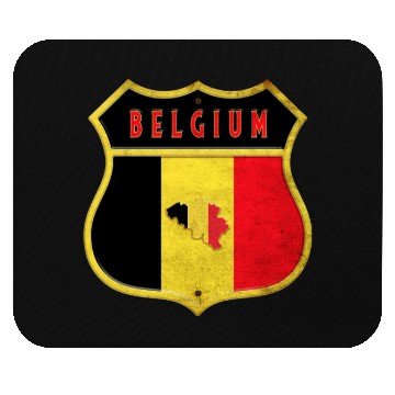 Discover Belgium coat of arms flags design Mouse Pads