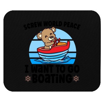 Discover Sailing Sailboat Boating Kid Child Yacht Boat Mouse Pads