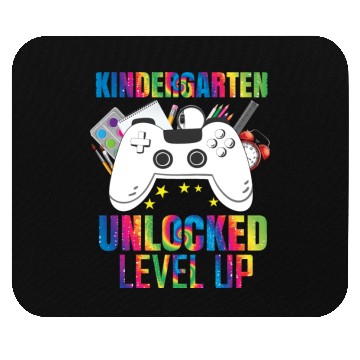 Discover Kindergarten Unlocked Level Up BackTo School Mouse Pads