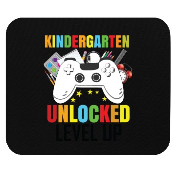 Discover Copy of Kindergarten Unlocked Level Up Mouse Pads