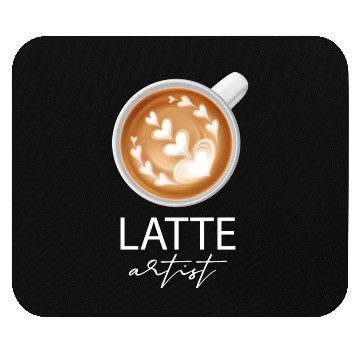 Discover Latte Artist Coffee Lover Mouse Pads