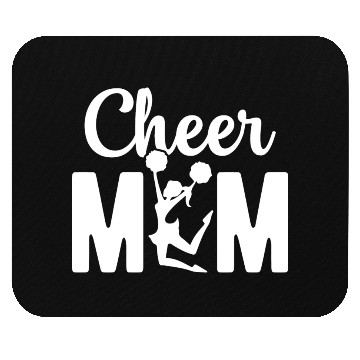 Discover Womens Cheer Mom Gymnastics Cheerleading Mom Squad Mouse Pads