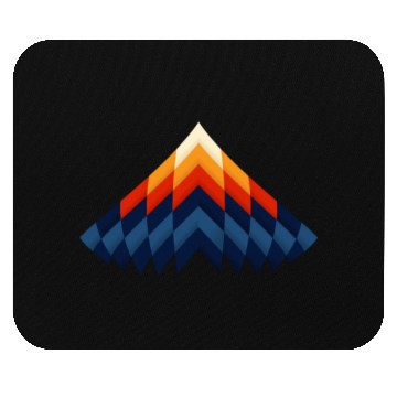 Discover Mountain abstract Mouse Pads