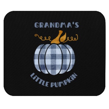 Discover Grandma's Little Pumpkin Mouse Pads