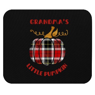 Discover Grandma's Little Pumpkin Mouse Pads