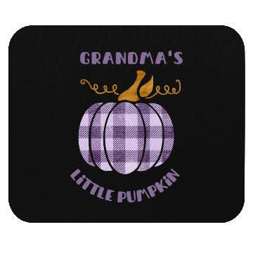 Discover Grandma's Little Pumpkin Mouse Pads