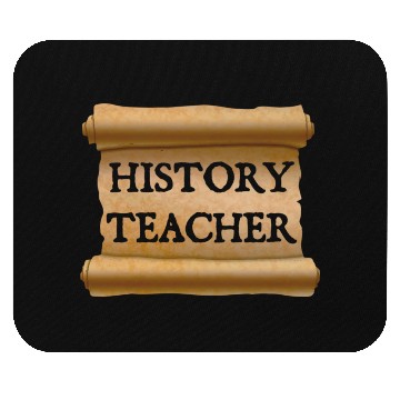 Discover History Teacher Mouse Pads