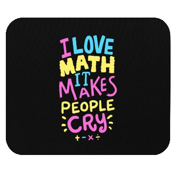 Discover Funny Math Teacher Mathematician Math Lovers Mouse Pads