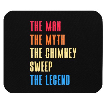 Discover Profession Fireplace Chimney Sweep Mouse Pads