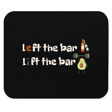 Discover lift the bar avocado Mouse Pads