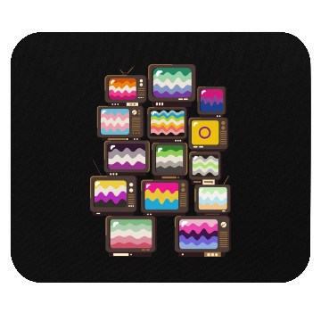 Discover Retro TVs Mouse Pads