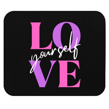 Discover Love Yourself Mouse Pads