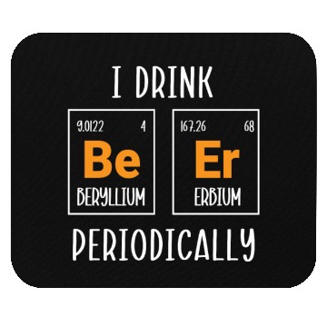 Discover Chemistry Science Physics Research Nerd Humor Mouse Pads