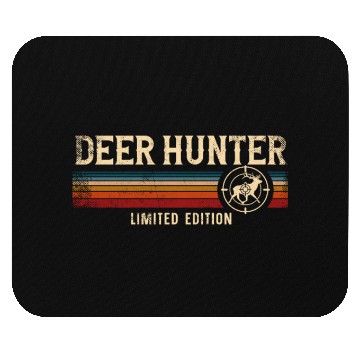 Discover Buck Deer Hunting Hunter Retro Mouse Pads