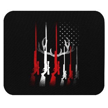 Discover Buck Deer Hunting Hunter Usa Mouse Pads