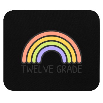 Discover Twelve Grade Vibes | Back To School Mouse Pads