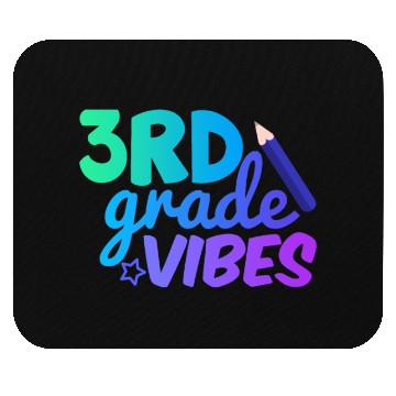 Discover Third Grade Vibes | Back To School Mouse Pads