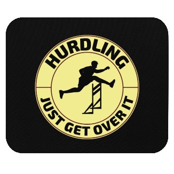 Discover Hurdles Hurdling Hurdler Running Runner Athletes Mouse Pads