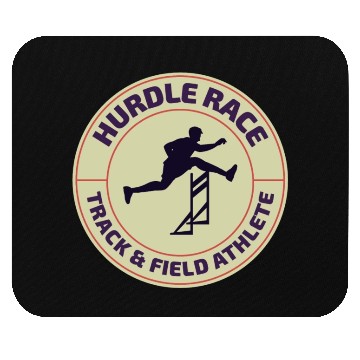 Discover Hurdles Hurdling Hurdler Running Runner Athletes Mouse Pads