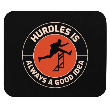Discover Hurdles Hurdling Hurdler Running Runner Athletes Mouse Pads