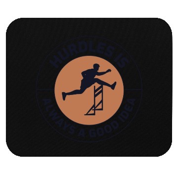 Discover Hurdles Hurdling Hurdler Running Runner Athletes Mouse Pads