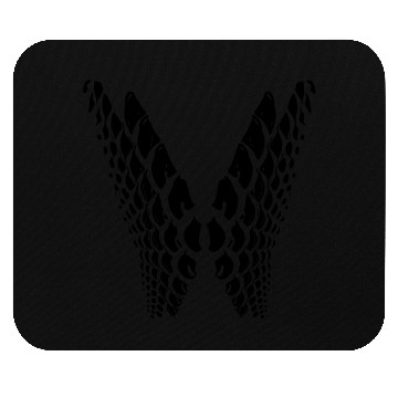 Discover Geometric Points In Wing Shape Mouse Pads