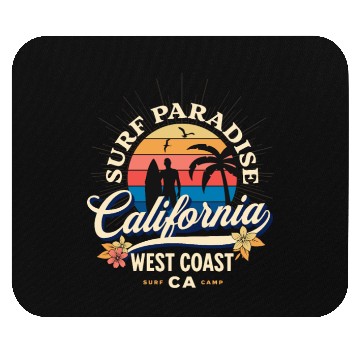 Discover Surf Paradise Mouse Pads