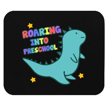Discover Roaring Into Preschool Cute Dinosaur Back To Mouse Pads