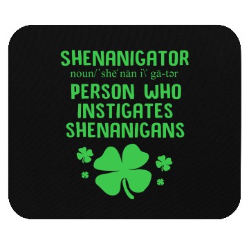 Discover Funny Shenanigans Definition Shenanigator Mouse Pads
