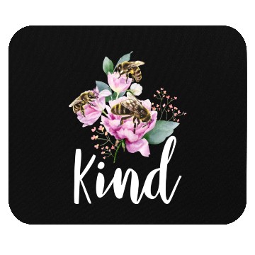 Discover Bee Kind Save The Bees Earth Day Mouse Pads