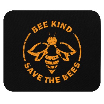 Discover Bee Kind Save The Bees Mouse Pads