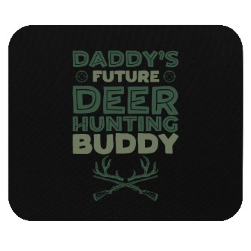 Discover Buck Deer Hunting Hunter Kid Mouse Pads