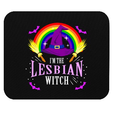 Discover I m The Lesbian Witch For Halloween New Mouse Pads