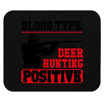 Discover Buck Deer Hunting Hunter Blood Mouse Pads