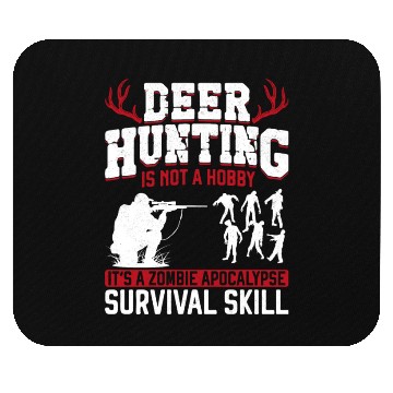 Discover Buck Deer Hunting Hunter Zombie Mouse Pads