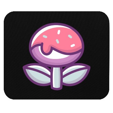 Discover classic retro sweet flower power up Mouse Pads