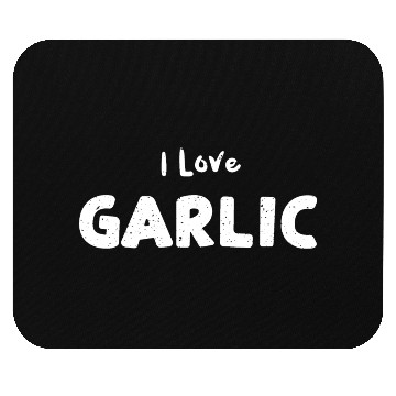 Discover I Love Garlic - Halloween Mouse Pads