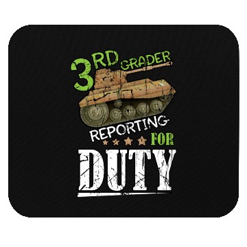 Discover 3rd Grade Boy Third Grade Crew Third Grader Report Mouse Pads